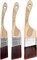Angled Paint Brush - Trim Brush with Ergonomic Wood Handle for Wall, Furniture, Cutting in Painting,3PC(1.5",2",2.5")